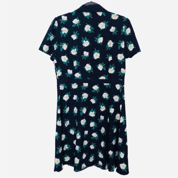 NWT Draper James Magnolia Print Button Front Shirtdress - Picture 7 of 9